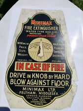 Fire extinguisher sticker for sale  CHRISTCHURCH