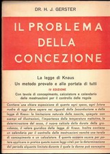 Problema della concezione. usato  Italia