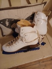 White ice skates for sale  FAREHAM