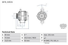 Bosch lichtmaschine generator gebraucht kaufen  Oberlungwitz