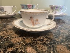 Vintage cherub tea for sale  SPALDING