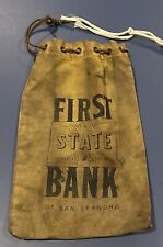 Vintage bank bag for sale  Milwaukee