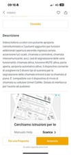 Kit videocitofono urmet usato  San Potito Sannitico