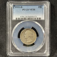 1932 25c washington d'occasion  Expédié en Belgium