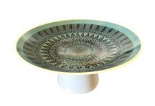 Rosenthal fußschale blau gebraucht kaufen  Illingen