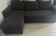 Ecksofa schlaffunktion grau gebraucht kaufen  Hückelhoven