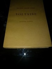 Voltaire gustave lanson d'occasion  Paris XVIII