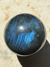Labradorit kugel 8cm gebraucht kaufen  Herford