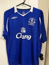 Everton shirt 09 for sale  STOCKTON-ON-TEES