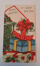 Vintage christmas greeting for sale  Exeter
