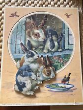 Vintage wooden rabbit for sale  DORCHESTER
