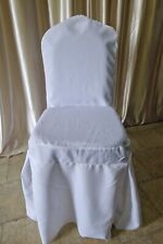 White chair covers for sale  SMETHWICK