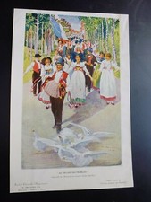Gravure repro aquarelle d'occasion  Lunéville