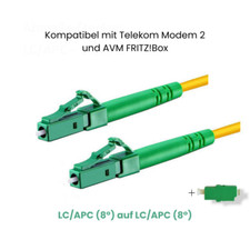 Glasfaserkabel apc simplex gebraucht kaufen  München