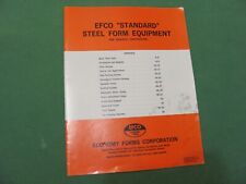 Vintage efco standard for sale  Sergeant Bluff