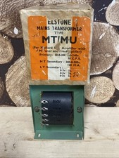 Mullard 5-10 Válvula Amplificador Transformador de Rede Tipo MT/MU Novo Estoque Antigo comprar usado  Enviando para Brazil