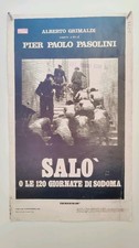 Locandina salò 120 usato  Italia
