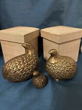 Vintage brass quail for sale  Fort Myers