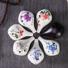 Instrumento profissional de flauta Ocarina cerâmica alto C 6 furos comprar usado  Enviando para Brazil