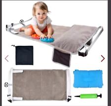 Usado, Extensor de assento de avião infantil apoio para os pés cama infantil cama de viagem dobrável comprar usado  Enviando para Brazil