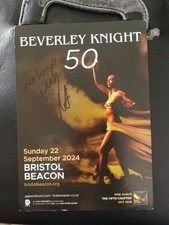Signed beverley knight for sale  LEICESTER