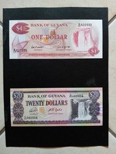Lotto banconote guyana usato  Oristano