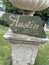Vintage sign austin for sale  SOUTHAMPTON