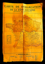 Ligne demarcation carte d'occasion  Amboise
