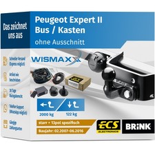 Anhängerkupplung peugeot expe gebraucht kaufen  Rheda-Wiedenbrück