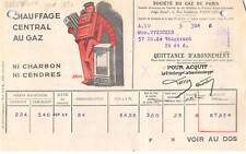 Invoice.am20465.paris.1926.soc d'occasion  Expédié en Belgium