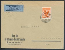 Liechtenstein 144 brief gebraucht kaufen  Deutschland