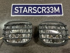 2001-2002 Subaru Forester Luzes de Neblina de Vidro Lâmpadas Conjunto de Pares de Capas de Grade Genuíno, usado comprar usado  Enviando para Brazil