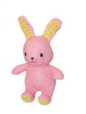 Doudou lapin rose d'occasion  France