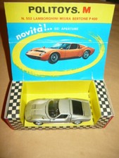 POLITOYS 552 LAMBORGHINI MIURA P400 AUTOMODELLO SCALA 1/43 reprobox in omaggio comprar usado  Enviando para Brazil