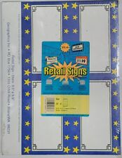 Retail signs sheet for sale  LONDON