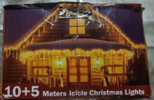 Icicle christmas string for sale  BRADFORD