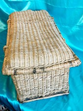 Vintage wicker rattan for sale  CWMBRAN