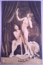 C1910s - 1920s Desnudo Risque Dos Mujeres HSB 878 6 Real Vintage Foto Postal segunda mano  Embacar hacia Mexico