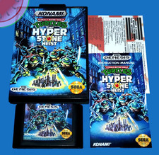 TESTADO Sega GENESIS Turtles TMNT HYPERSTONE HEIST Completo NOVO Estojo Manual Reg comprar usado TESTADO Sega GENESIS Turtles TMNT HYPERSTONE HEIST Completo NOVO Estojo Manual Reg comprar usado  Enviando para Brazil