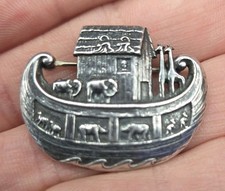 Broche aposentado James Avery NOAH'S ARK, prata esterlina e assinado, 8,45 gramas comprar usado  Enviando para Brazil