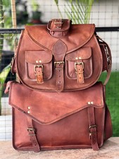 Bolsa tiracolo mensageiro couro feito à mão 11X15 vintage genuína 10X13 grátis comprar usado  Enviando para Brazil