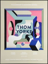 Pôster Thom Yorke Tomorrow's Modern Boxes 2019 teatro grego Berkeley Radiohead comprar usado  Enviando para Brazil
