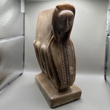 BONECO INCOMUM ESCULPIDO EM PEDRA DE MÁRMORE GREGO ANTIGO comprar usado  Enviando para Brazil