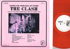 THE CLASH - TAKING THE TOWN HALL BY STORM 70 ONLY PRESSING RED VINYL LP comprar usado  Enviando para Brazil