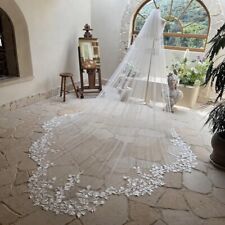 véu de noiva 1 camada véu de noiva renda casamento para noiva véu de renda frete grátis comprar usado  Enviando para Brazil