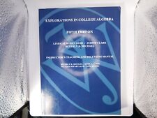 Instructor's Solutions and Resource Manual to Accompany Explorations in College segunda mano  Embacar hacia Mexico