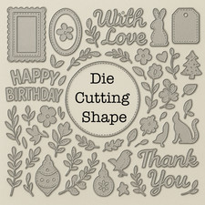 Die cutting shape for sale  PLYMOUTH