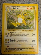 1995 holo raichu for sale  GRIMSBY