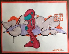 Notch graffiti sketch d'occasion  Paris XX