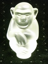 Statuette singe cristal d'occasion  Équeurdreville-Hainneville